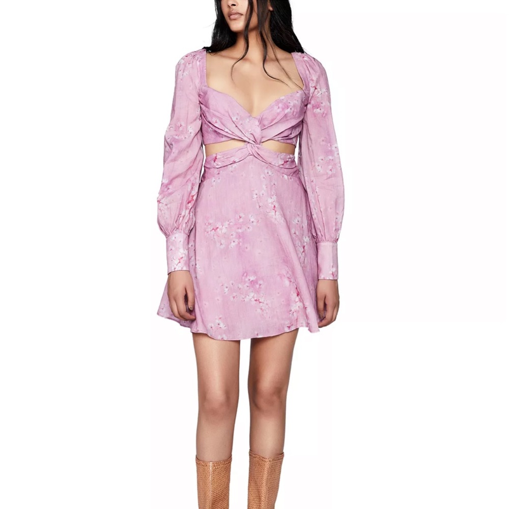 Bardot Flora Mini Dress - Size 4 NWT